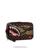 SPRAYGROUND TEAR IT UP CHECK CAMO TOILETRY