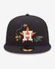 NEW ERA H ASTROS FLORAL 59FIFTY CAP