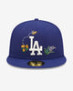 NEW ERA LA DODGERS FLORAL 59FIFTY CAP