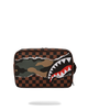 SPRAYGROUND TEAR IT UP CHECK CAMO TOILETRY