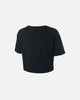 NIKE ESSENTIAL CROPPED LOGO TEE (W)