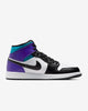 AIR JORDAN 1 MID BRIGHT CONCORD