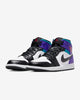 AIR JORDAN 1 MID BRIGHT CONCORD