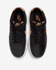 NIKE DUNK LOW BLACK AMBER BROWN