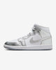 JORDAN 1 MID SE METALLIC SILVER (W)