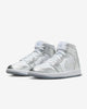 JORDAN 1 MID SE METALLIC SILVER (W)