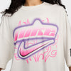 NIKE SPORTSWEAR DANCE BLACK OVERSIZED T-SHIRT (W)