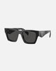 PRADA PR A06S 50 DARK GREY BLACK 