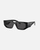 PRADA PR 09ZS 54 DARK GREY  BLACK