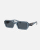 PRADA PR A12S TRANSPARENT BLUE GREY
