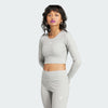ADIDAS ESSENTIALS RIB LONG SLEEVE TEE (W)