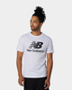 NEW BALANCE ESSENTIALS STACKED  LOGO TEE